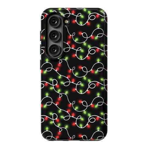 Christmas Lights Pattern Phone Case